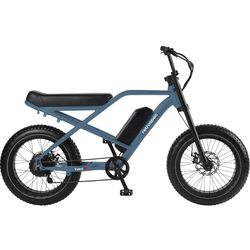Retrospec Valen Rev 3 Unisex Fat Tire Bicycle Blue