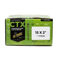 Big Timber No. 15 Ga. X 2 in. L Star Round Head Coarse Construction Screws