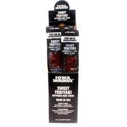 IOWA SMOKEHOUSE Sweet Teriyaki Kippered Beef Steak 2 oz Packet