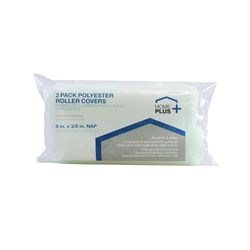 Home Plus Polyester 9 in. W X 3/8 in. Paint Roller Cover 2 pk