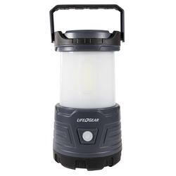 Dorcy Lifegear 1600 lm Black LED Rechargeable Flashlight Lantern AA Battery