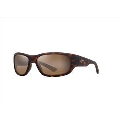 Maui Jim Mauklele Sunglasses Men's Matte Dark Havana Frame HCL Bronze Lens Polarized