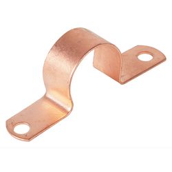 Warwick Hanger 3/8 in. Copper Plated Carbon Steel Tubing Strap