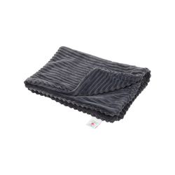 HuggleHounds Scout Blankie For Dog Gray Plush Blanket 30 x 40 1 pk