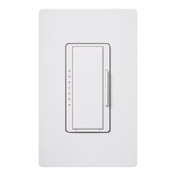 Lutron Maestro White 150 W 3-Way Dimmer Switch 1 pk