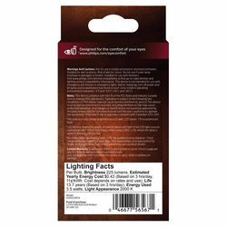 Philips T10 E26 (Medium) LED Bulb Amber 25 Watt Equivalence 1 pk