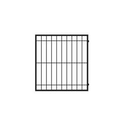 Fortress Building Products Estate 75 in. H X 71 in. W X 2  L Steel Fence Gate