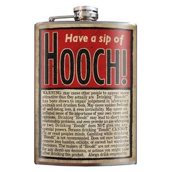 Trixie & Milo 8 oz Multicolored Stainless Steel Hip Flask