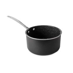 Nordic Ware Basalt Aluminum Saucepan 3 qt Black