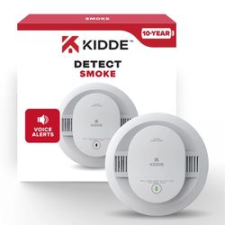 Kidde Battery-Powered Photoelectric Smoke Detector 1 pk
