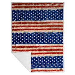 Carstens Inc 68 in. H X 68 in. L Multicolored Polyester Throw Blanket