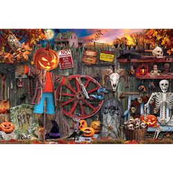 Eurographics Halloween Decorations Jigsaw Puzzles Multicolored 1000 pc