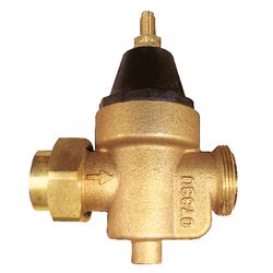 Watts 1 in. Female Threaded Union Bronze Water Pressure Reducing Valve 1 in. FNPT 1 pk