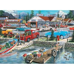 Eurographics Let’s go Fishing Jigsaw Puzzle Multicolored 1000 pc