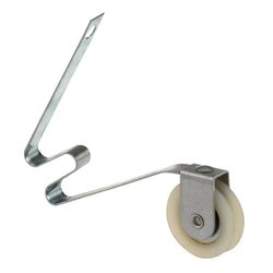 Prime-Line 1 in. D X 1/4 in. L Nylon/Steel Spring Tension Roller Assembly 2 pk