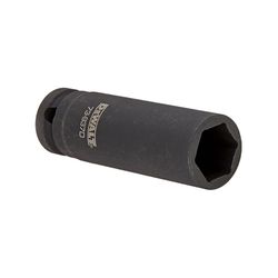 DeWalt 11/16 in. X 1/2 in. drive SAE 6 Point Deep Impact Socket 1 pc