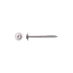 Big Timber No. 8 Sizes X 1-5/8 in. L Star White Fine Cabinet Screws 865 pk