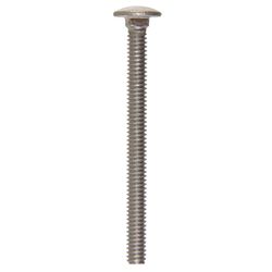 HILLMAN 1/4 in. X 3 in. L Stainless Steel Carriage Bolt 25 pk