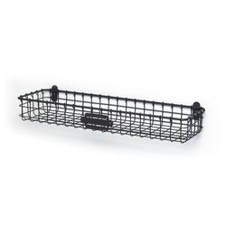 Spectrum Vintage Livingo 6 in. L X 18.5 in. W X 3 in. H Gray Tray