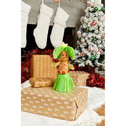 Cuddle Barn Multicolored Hula Palm Tree Animated Decor 14 in.