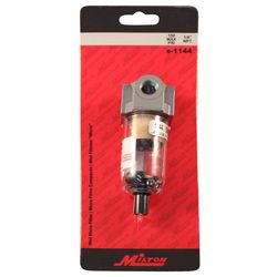 Milton Polycarbonate Mini Micro Air Line Filter 1/4 in. NPT 150 psi 1 pc