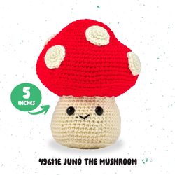 Bucilla Juno the Mushroom Amigurumi Crochet Kit 1 pk