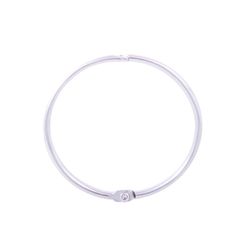 Kenney Chrome Silver Steel Shower Curtain Rings 12 pk
