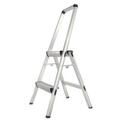Xtend+Climb Home Series 40 in. H X 17.1 in. W X 17.5 in. D 225 lb. cap. 2 step Aluminum Step Stool