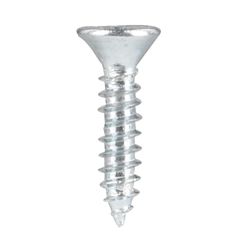 HILLMAN No. 8 Ga. X 3/4 in. L Phillips Flat Head Sheet Metal Screws 100 pk