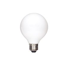 Satco . G25 E26 (Medium) LED Bulb Warm White 40 Watt Equivalence 2 pk