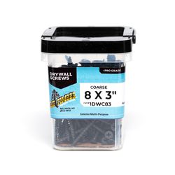 Big Timber No. 8 Sizes X 3 in. L Phillips Coarse Drywall Screws 1 lb 94 pk