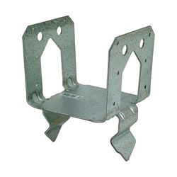 Simpson Strong-Tie ZMax 5.25 in. H X 5.5 in. W 12 Ga. Galvanized Steel Post Base