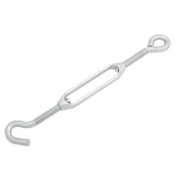 Hampton Zinc-Plated Aluminum/Steel 0.327 in. D Turnbuckle 350 lb 8 in. L