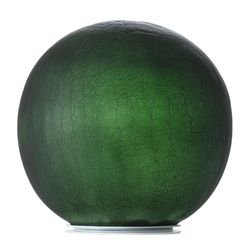 Alpine Green Glass 9 in. H Gazing Ball