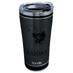 Tervis Collegiate 20 oz Kansas Jayhawks Multicolored BPA Free Tumbler with Lid
