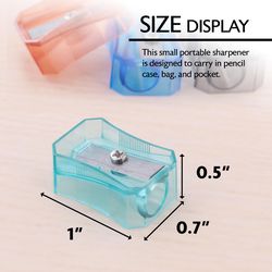 Bazic Products Assorted Manual Pencil Sharpener