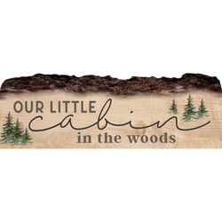 P Graham Dunn 4 in. H X 11.75 in. L Multicolored Wood Barky Sign