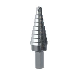 IRWIN Unibit 1/4 to 3/4 in. X 6 in. L High Speed Steel Step Drill Bit Square Shank 1 pc