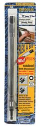 Eazypower Isomax 11 in. Hardened Steel Bit Extension Flexible Screwdriver Extension 1/4 in. Hex Shan
