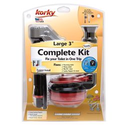 Korky Complete Flush Valve and Flapper Repair Kit