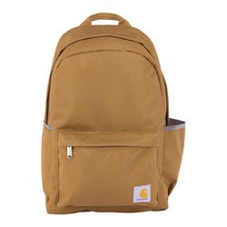 Carhartt Brown 21L Classic Backpack 18 in. H X 12 in. W