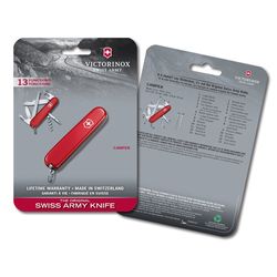 Victorinox Camper Red 420 HC Stainless Steel 3-4 in. Multi-Function Knife