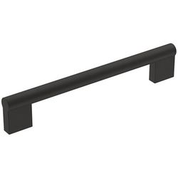 Amerock Contemporary Bar Cabinet Pull 6-5/16 in. Matte Black Black 1 pk