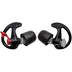 Surefire 28 dB Foam Earplugs Black/Red 1 pair