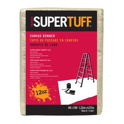 Trimaco SuperTuff 4 ft. W X 15 ft. L 12 oz Canvas Runner 1 pk