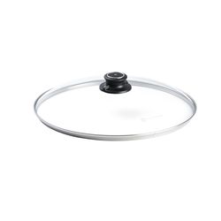 Swiss Diamond Glass/Stainless Steel Lid 12.5 in. Clear