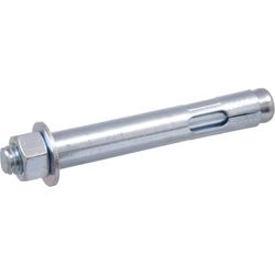 HILLMAN 5/8 in. D X 4-1/4 in. L Steel Hex Head Sleeve Anchors 10 pc