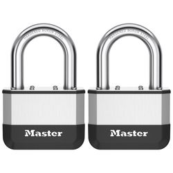 Master Lock Elite 2.625 in. W X 4 in. L Laminated Steel 5-Pin Cylinder Padlock