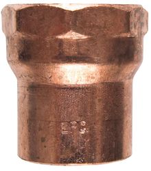 NIBCO 1-1/2 in. CTS X 1-1/2 in. D CTS/Press Copper Adapter 1 pk