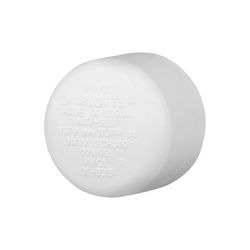 Charlotte Pipe Schedule 40 1-1/2 in. Hub X 1-1/2 in. D Hub PVC Cap 1 pk